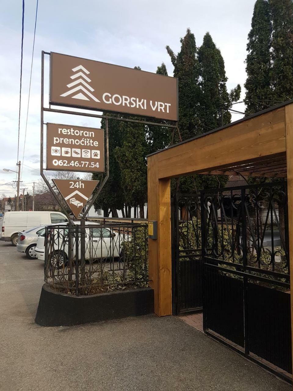 Gorski Vrt Нови Сад Екстериор снимка